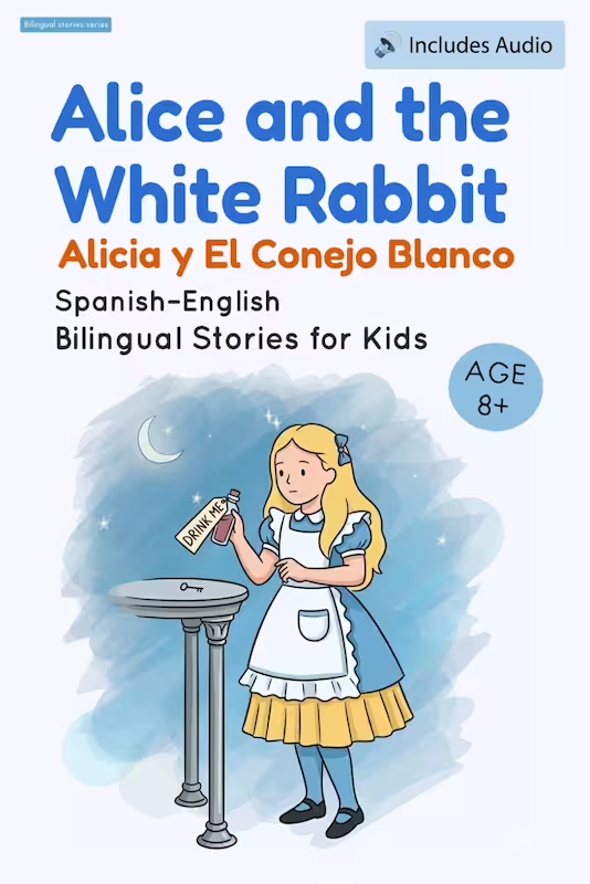 Alice & the Rabbit · Alicia y el Conejo — book cover