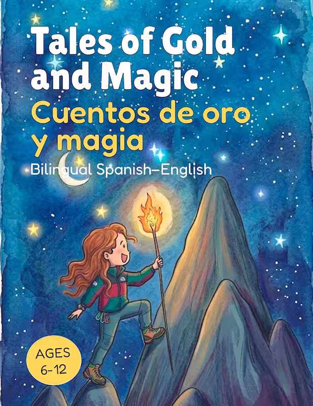 Tales of Gold & Magic · Cuentos de magia — book cover