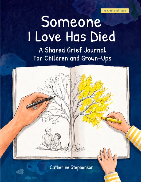 A Shared Grief Journal for Families — book cover