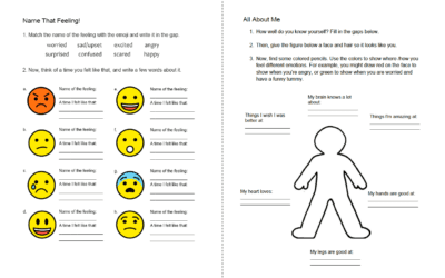 Free SEL worksheets